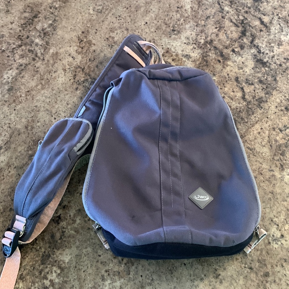 Gray Chaco Crossbody Bag